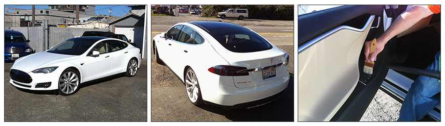 detailing tesla